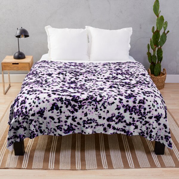 Item preview, Black and purple abstract pattern designed and sold by MariDaniArt.