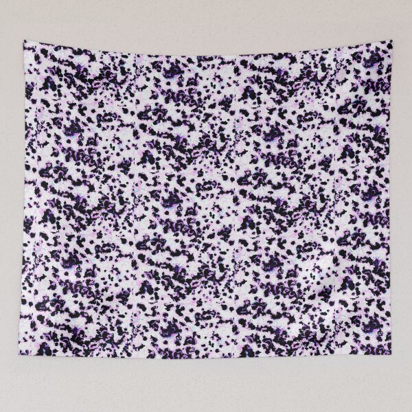 Item preview, Black and purple abstract pattern designed and sold by MariDaniArt.