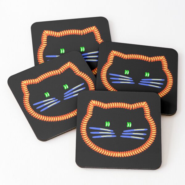Item preview, Embroidered cat  for cat lovers designed and sold by kebello-shop.