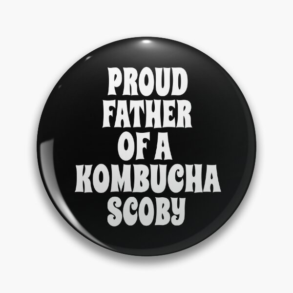 Item preview, PROUD FATHER OF A KOMBUCHA SCOBY design for tea fermentation, mushroom, probiotic, and digestion enthusiasts designed and sold by PuddleMart.