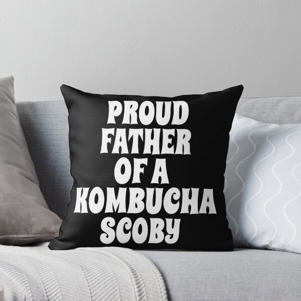 Item preview, PROUD FATHER OF A KOMBUCHA SCOBY design for tea fermentation, mushroom, probiotic, and digestion enthusiasts designed and sold by PuddleMart.