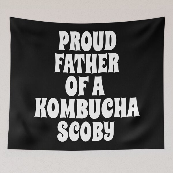 Item preview, PROUD FATHER OF A KOMBUCHA SCOBY design for tea fermentation, mushroom, probiotic, and digestion enthusiasts designed and sold by PuddleMart.