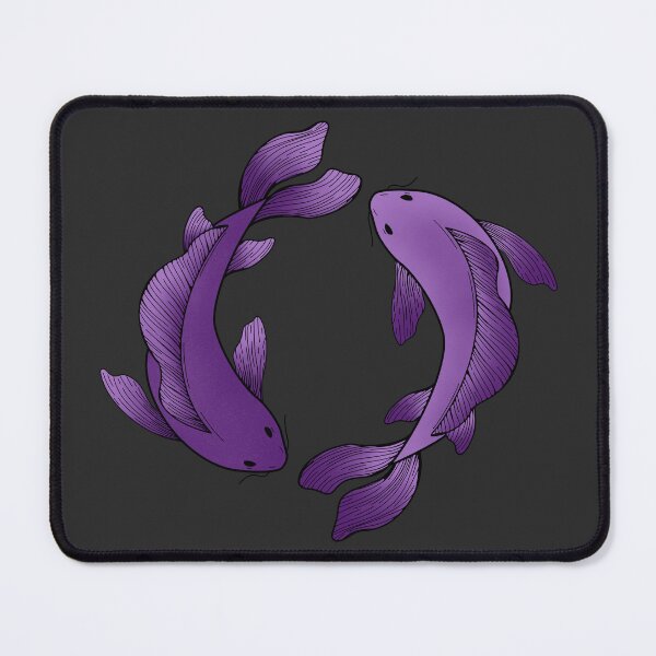 Item preview, koi fish - purple designed and sold by Kiniusia.
