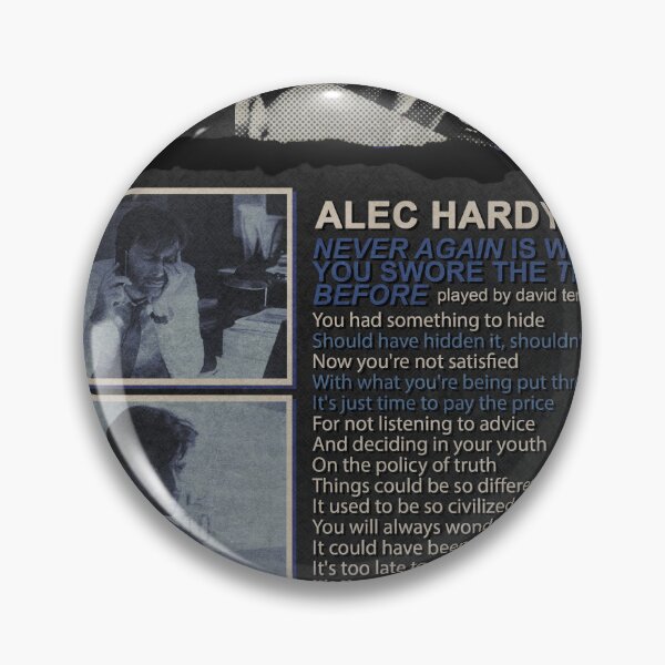 Item preview, alec hardy policy of truth blue designed and sold by lukathepuca.