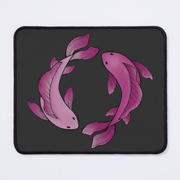 Item preview, koi fish - pink designed and sold by Kiniusia.