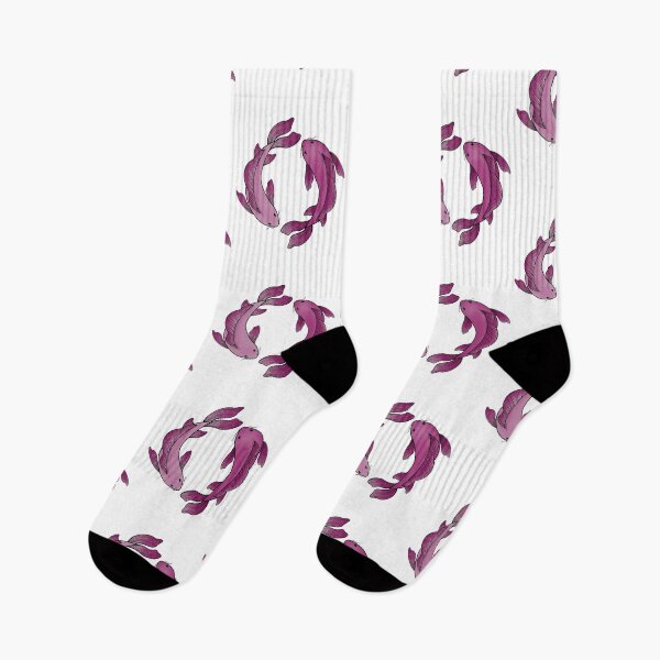 Item preview, koi fish - pink designed and sold by Kiniusia.
