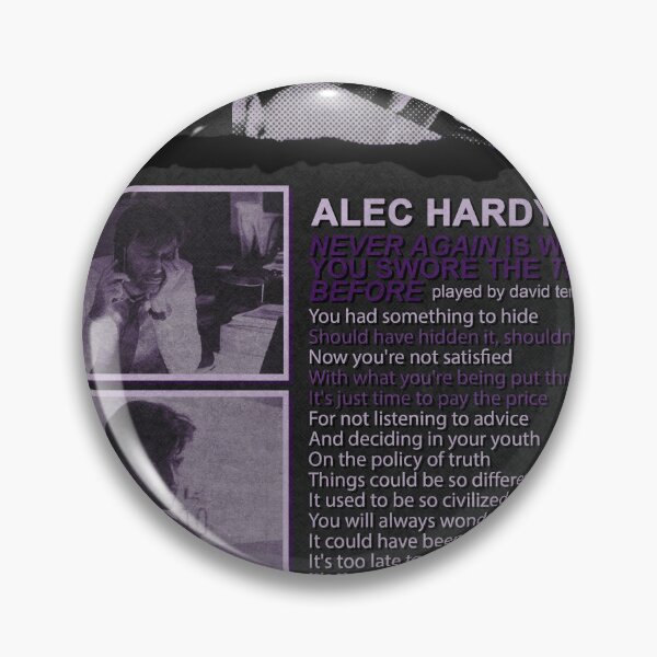 Item preview, alec hardy policy of truth purple designed and sold by lukathepuca.