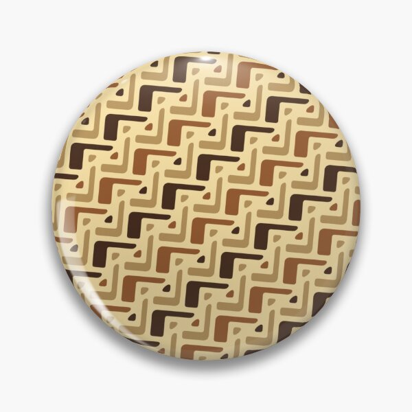 Item preview, Natural Color Palette African Tribal Repeat Infinity Pattern designed and sold by Alchemy-A-La-G.