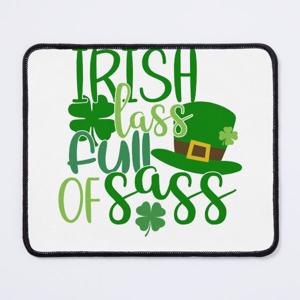 Item preview, Irish Lass Full of Sass! designed and sold by caFUNated.