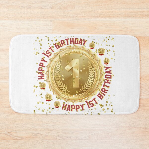 Item preview, Happy 1st Birthday Funny Funny  Gifts 1 Year Old  designed and sold by MatthewViews.