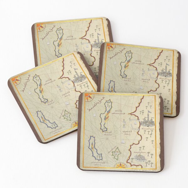 Item preview, Kashgar Portolan Chart designed and sold by AeshnidaeMaps.