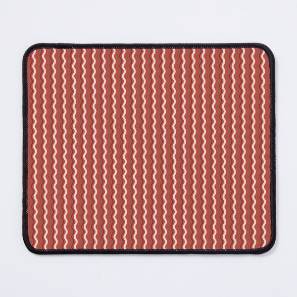 Item preview, Orange Blue & White Vertical Parallel Waves Infinity Pattern designed and sold by Alchemy-A-La-G.
