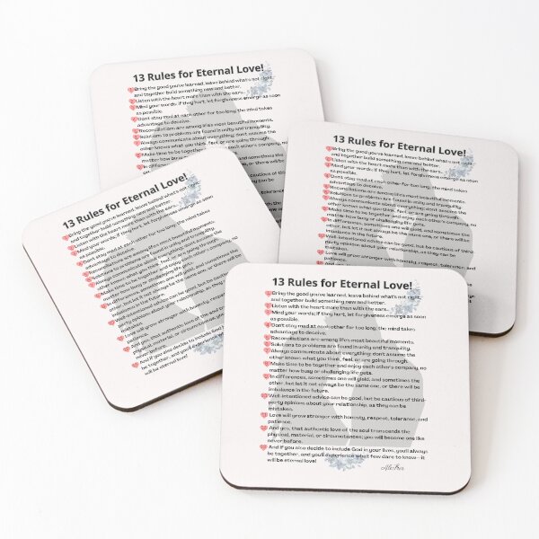 Item preview, Inspirational Love Rules for Valentine's: Find Eternal Love  designed and sold by TeeAauthenticF.