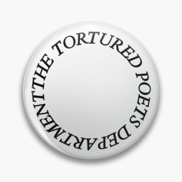 Item preview, The Tortured Poets Department circle logo designed and sold by proudSpaceMan.
