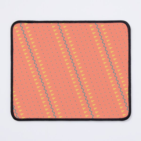 Item preview, Orange Yellow & Blue Winter Evergreen Trees Infinity Pattern designed and sold by Alchemy-A-La-G.