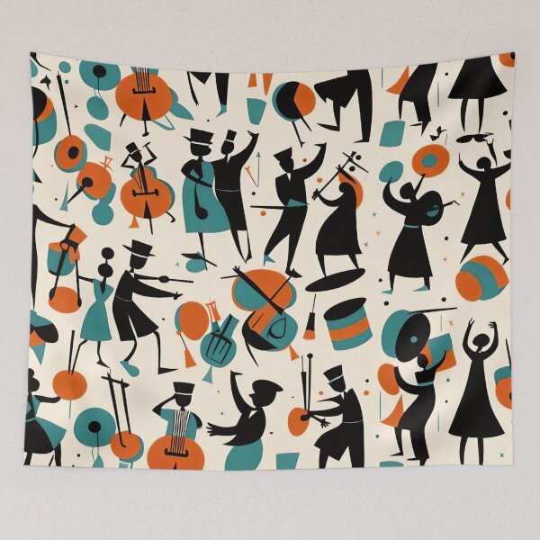 Item preview, Retro musos designed and sold by Joanne Walsh.