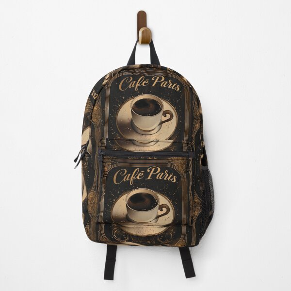 Item preview, Elegant Vintage Coffee Poster - Café Paris Chic Art Deco Design designed and sold by David Balzen.