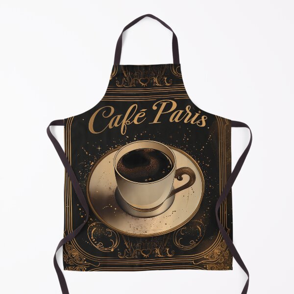 Item preview, Elegant Vintage Coffee Poster - Café Paris Chic Art Deco Design designed and sold by David Balzen.