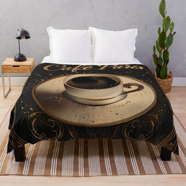 Item preview, Elegant Vintage Coffee Poster - Café Paris Chic Art Deco Design designed and sold by David Balzen.