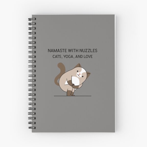 Item preview, Namaste With Nuzzles Cat Doing Yoga Cat Yoga designed and sold by SvenJ94.