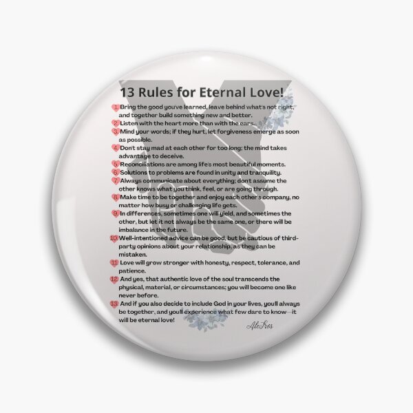 Item preview,  Inspirational Love Rules for Valentine's: Find Eternal Love  designed and sold by TeeAauthenticF.