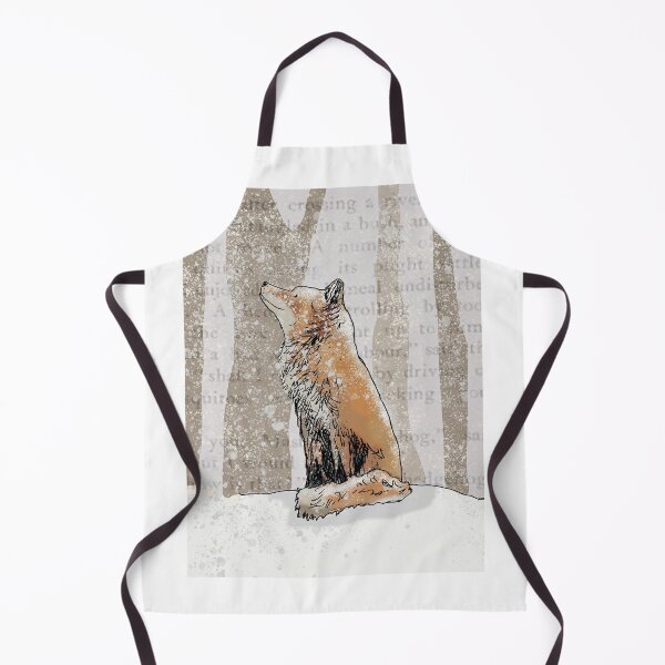 Item preview, Fox in the Snow designed and sold by LitArtByGina.