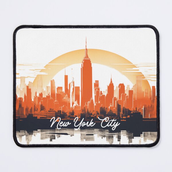 Item preview, New York City retro screenprint  designed and sold by Kr3uzberg.