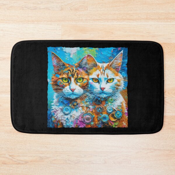 Item preview, Acrylic Painted Cats designed and sold by SeledineArt.