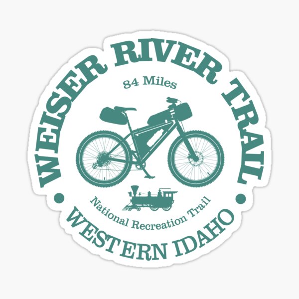 Item preview, Weiser River Trail (Cycling) designed and sold by curranmorgan.