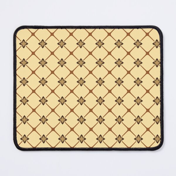 Item preview, Beige & Brown Morocco Connected Squares Flower Infinity Pattern designed and sold by Alchemy-A-La-G.