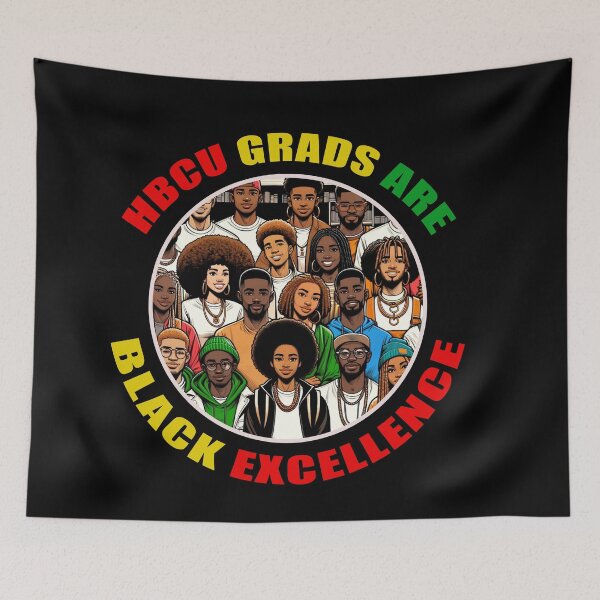 Item preview, HBCU Grads Alumni are Black Excellence designed and sold by blackartmatters.