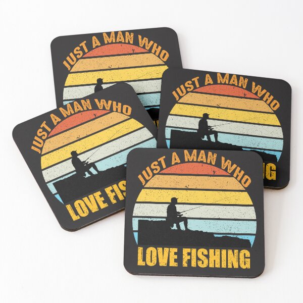 Item preview, Just a Man Who Love Fishing designed and sold by ADAM-YOUB.