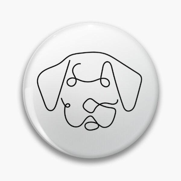 Item preview, Dog Line Art Pattern - Seamless Pattern designed and sold by patternjp.