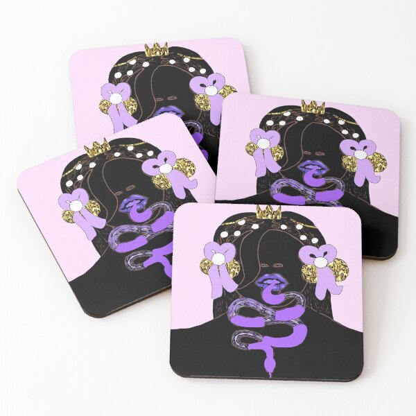 Item preview, Black Queen, Black Cleopatra, Black Medusa (Black Female Freedom Fighters are smart and fearless) Hip Hop Art designed and sold by asanaworld.