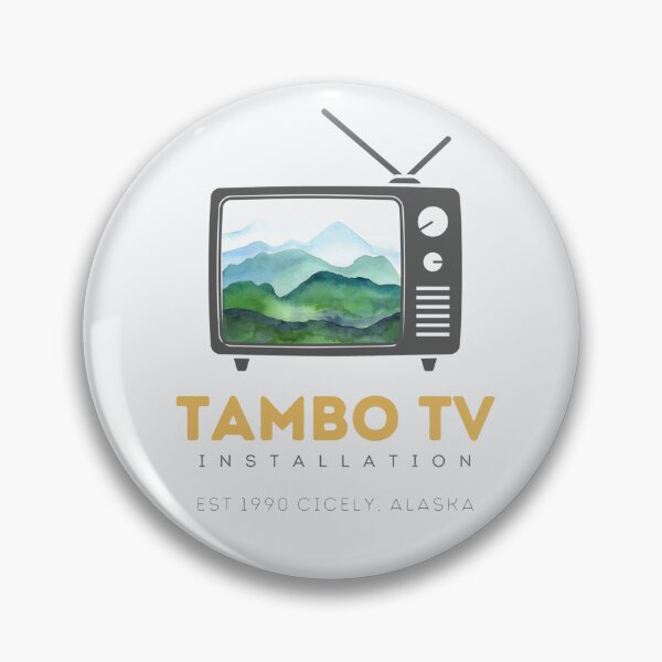 Item preview, Northern Exposure Tambo TV Installation Shelly Tambo Cicely Alaska Moose designed and sold by SonnyBoyDesigns.