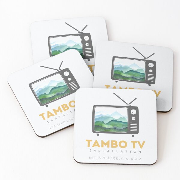 Item preview, Northern Exposure Tambo TV Installation Shelly Tambo Cicely Alaska Moose designed and sold by SonnyBoyDesigns.