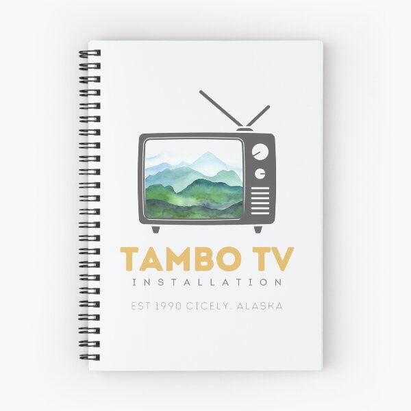Item preview, Northern Exposure Tambo TV Installation Shelly Tambo Cicely Alaska Moose designed and sold by SonnyBoyDesigns.