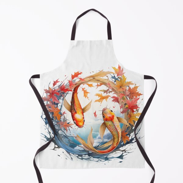 Artikelvorschau, Fische-Symbol Koi-Fisch-Tierkreis entworfen und verkauft von TheGlassPortal.