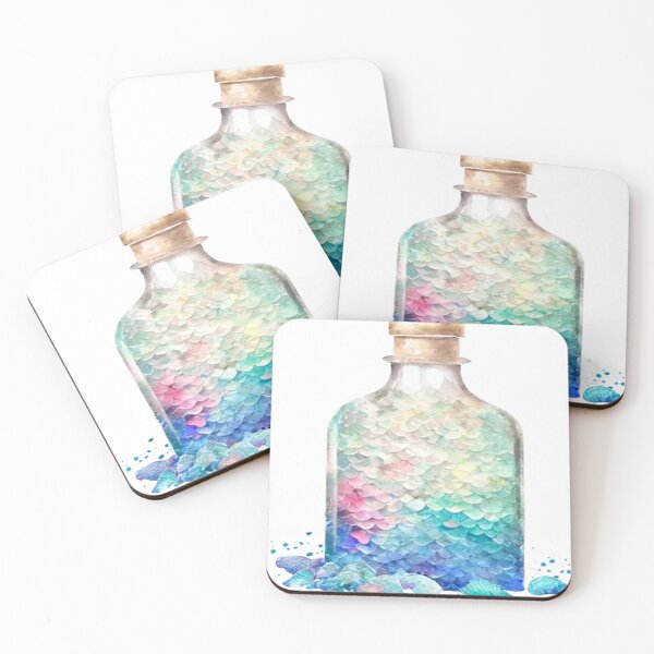 Item preview, Enchanted Bottle: Magic, Shells and Scales designed and sold by TroviTutto.