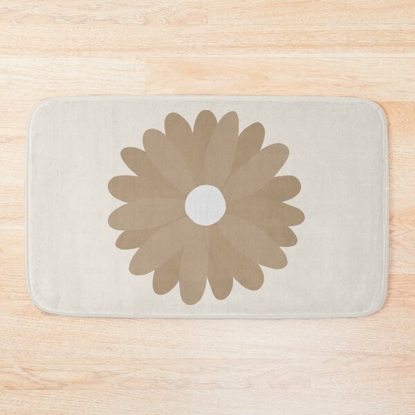 Item preview, Beige Brown Daisy designed and sold by wonderxwander.