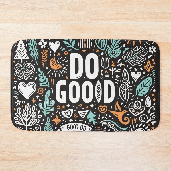 Item preview, Do Good” - Inspirational Artwork with Nature and Cosmic Elements designed and sold by Designowner.