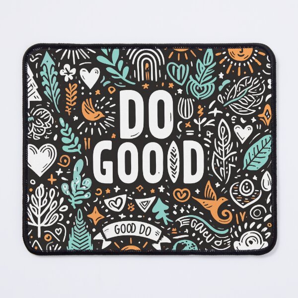 Item preview, Do Good” - Inspirational Artwork with Nature and Cosmic Elements designed and sold by Designowner.