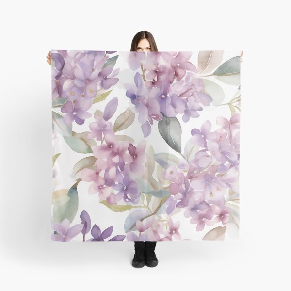 Item preview, lilac flowers, watercolor  designed and sold by elegantpaterns.