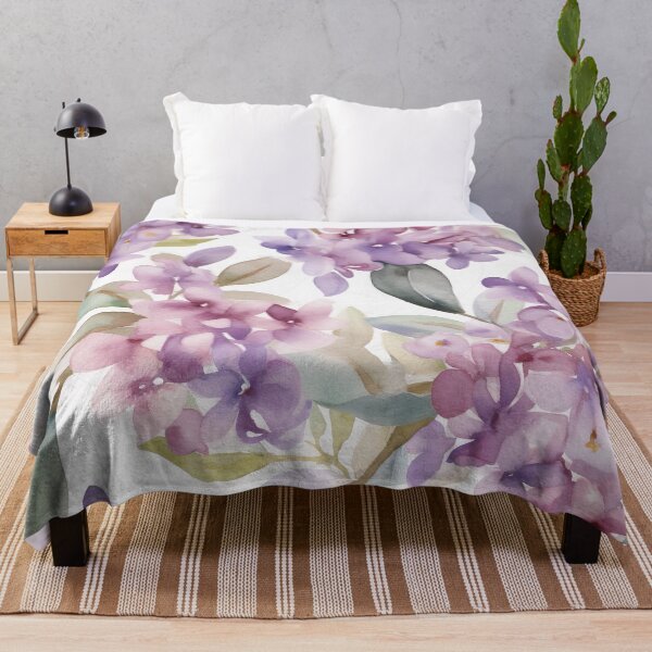 Item preview, lilac flowers, watercolor designed and sold by elegantpaterns.