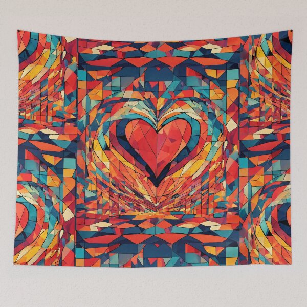 Item preview, Abstract heart designed and sold by UZRWRLD .