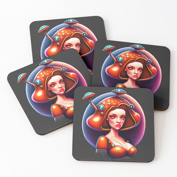 Item preview, Futuristic Mushroom Woman designed and sold by Chubuter.