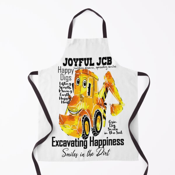 Item preview, Joyful Excavator: Hand Drawn Smiling Excavator designed and sold by asprse.