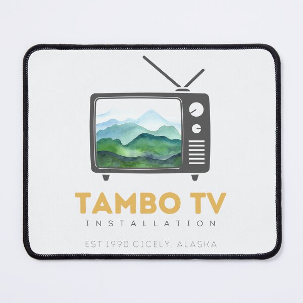 Item preview, Northern Exposure Tambo TV Installation Shelly Tambo Cicely Alaska Moose designed and sold by SonnyBoyDesigns.