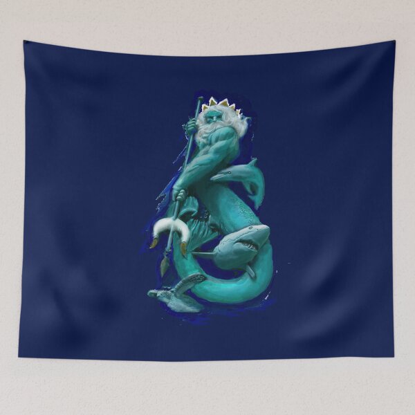 Item preview, NEPTUNE ROMAN GOD OF THE SEA designed and sold by THE AMERICAN TEEVANGELIST.