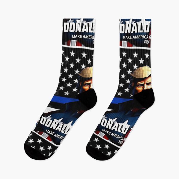 Item preview, Captain Trump Blue Line Flag #2 Make America Great Again designed and sold by CaptainTrump.